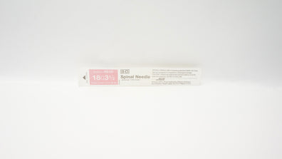 BD 405184 Spinal Ndle. Quincke Type Point 18GA x 3-1/2inch